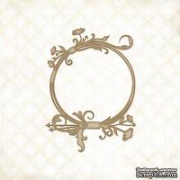 Чипборд Blue Fern Studios - Treasured Floral Frame - ScrapUA.com