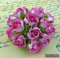 Бутоны диких роз Large 2-tone Pink Wild Rosebuds, 5 шт - ScrapUA.com