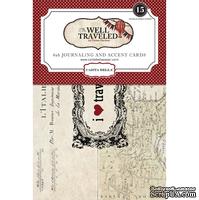 Карточки для журналинга Carta Bella Well Travelled - Postcard Pack