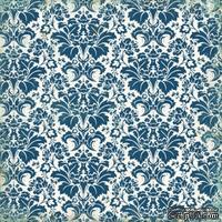 Лист скрапбумаги от Echo Park - Darling Damask, 30х30 см - ScrapUA.com