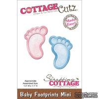 Лезвие CottageCutz - Baby Footprints Mini - ScrapUA.com