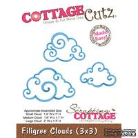 Лезвие CottageCutz - Filigree Clouds (3x3)