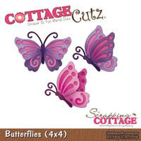 Лезвие CottageCutz - Butterflies, 10х10 см - ScrapUA.com