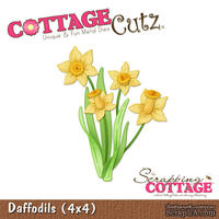 Лезвие CottageCutz - Daffodils, 10х10 см - ScrapUA.com