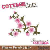 Лезвие CottageCutz - Blossom Branch, 10х10 см - ScrapUA.com