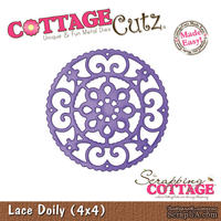 Лезвие CottageCutz - Lace Doily, 10х10 см