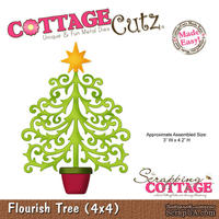 Лезвие CottageCutz Flourish Tree, 10х10 см