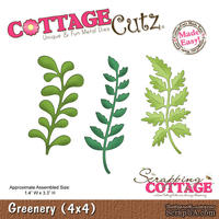 Лезвие CottageCutz - Greenery, 10х10 см - ScrapUA.com