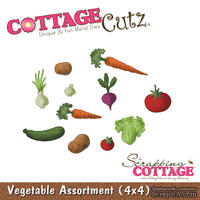 Лезвие CottageCutz Vegetable Assortment, 10х10 см