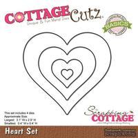 Лезвие CottageCutz - Heart Set