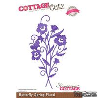 Лезвие CottageCutz Bella Spring Butterfly Spring Floral (Elites) - ScrapUA.com