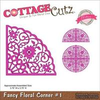 Лезвие CottageCutz Fancy Floral Corner #1 (Elites) - ScrapUA.com