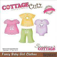 Лезвие CottageCutz - Elites Die - Baby Girl Clothes - ScrapUA.com