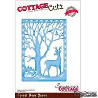 Лезвие CottageCutz - Forest Deer Scene