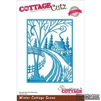 Лезвие CottageCutz - Winter Cottage Scene
