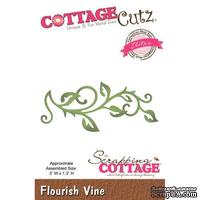 Лезвие CottageCutz - Flourish Vine - ScrapUA.com