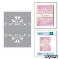 Папка для тиснения от Spellbinders - Dotted Lace Cut and Emboss Folder - ScrapUA.com