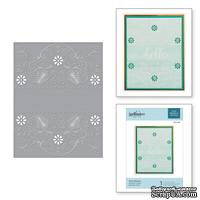 Папка для тиснения от Spellbinders - Flora Banner Cut and Emboss Folder - ScrapUA.com