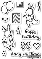 Штампы от Memory Box - Birthday Bunnies clear stamp set