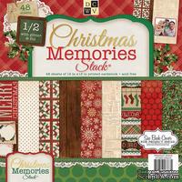 Набор бумаги DCWV - Christmas Memories, 30х30 см, 24 листа