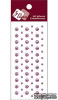 Клеевые полужемчужинки Dots Pearl - Light Grape. 69 шт - ScrapUA.com