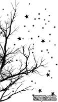 Резиновый штамп от Memory Box -  Stars at Night - ScrapUA.com