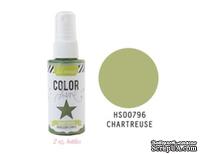 Краска - спрей от Heidi Swapp с перламутровым блеском - CHARTREUSE - COLOR SHINE SPRITZ, 50мл