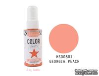 Краска - спрей от Heidi Swapp с перламутровым блеском - GEORGA PCH - COLOR SHINE SPRITZ, 50мл