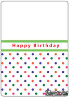 Папки для тиснения Crafts Too Embossing Folder -Happy Birthday