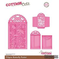 Лезвие CottageCutz Filigree Butterfly Pocket - ScrapUA.com