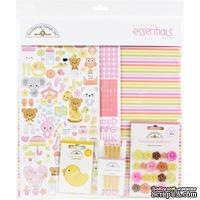 Набор бумаги и декора для скрапбукинга от Doodlebug - Bundle Of Joy, 30х30 см, 12+1 лист