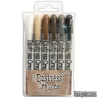 Tim Holtz Distress Crayon Set #3, 6 шт. - ScrapUA.com