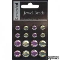 Брадсы Dovecraft - Jewel Brads – Lilac and Green