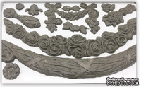 Молди від IOD - Swags 6x10 Decor Moulds, 15x26 см - ScrapUA.com