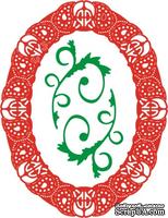 Лезвие Celtic Oval Frame от Cheery Lynn Designs