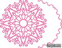 Ножи от Cheery Lynn Designs -Snowflake Doily w/Angel Wing