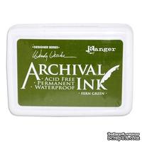 Архивные чернила Ranger - Wendy Vecchi - Archival Ink Pads - Fern Green