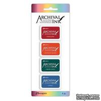 Набор архивных чернил Ranger - Archival Mini Ink Pads - Kit 1