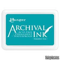 Архивные чернила Ranger - Archival Ink Pad - Paradise Teal