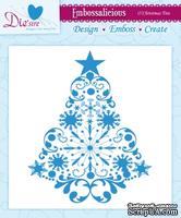 Папка для тиснения от Crafter's Companion - Embossalicious Embossing Folder - O'Christmas Tree15x15 см