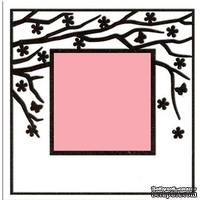 Папка для тиснения Nellie Snellen - Embossing Folder - Spring in the air (Square) - ScrapUA.com