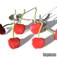 Набор брадсов Eyelet Outlet - Cherry Brads, 12 штук - ScrapUA.com