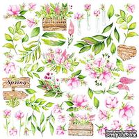 Лист для вырезания Spring blossom, ТМ Фабрика Декору - ScrapUA.com