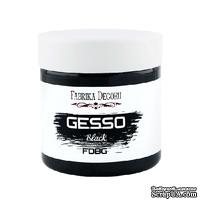 Покрытие Gesso Black, ТМ Фабрика Декора, цвет черный - ScrapUA.com