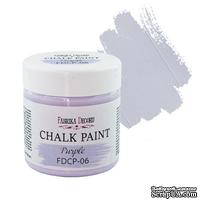 Крейдяна фарба Chalk Paint Бузок 50ml, ТМ Фабрика Декору