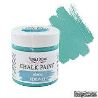 Крейдяна фарба Chalk Paint Лазурна 50ml, ТМ Фабрика Декору