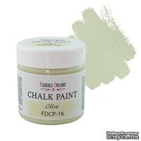 Крейда фарба Chalk Paint Олива 50ml, ТМ Фабрика Декору