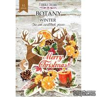 Набор высечек, коллекция Botany winter, 61 шт., ТМ Фабрика Декора - ScrapUA.com