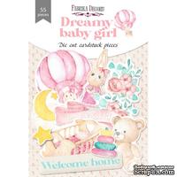 Набор высечек коллекция Dreamy baby girl 55 шт, ТМ Фабрика Декора - ScrapUA.com