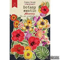 Набор высечек коллекция Botany exotic flowers, ТМ Фабрика Декора - ScrapUA.com